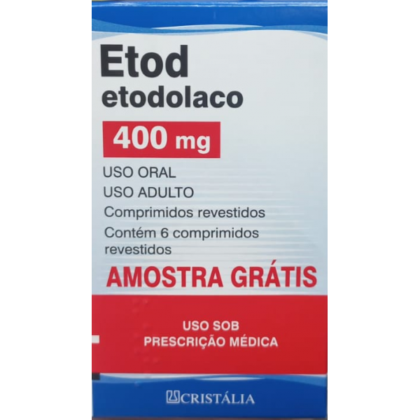 ETOD ETODOLACO 400MG 6 COMPRIMIDOS